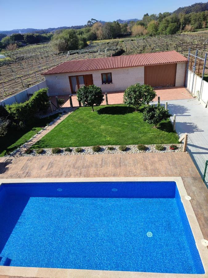 Villa Casa Acogedora Mar De Albarino Con Piscina à Cambados Extérieur photo